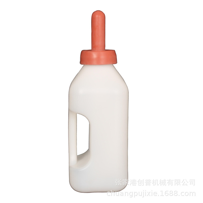 创普直销 HL-MP52 2L立式食品级小牛奶瓶犊牛奶瓶带把手