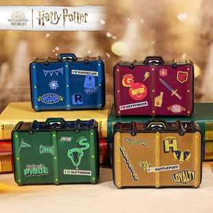 哈利波特正版周边行李箱存钱罐学院系列储蓄收纳摆件收藏创意礼物