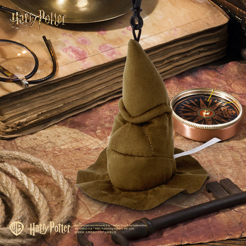 哈利波特正版周边分院帽挂包挂饰钥匙扣3D立体毛绒挂件包包装饰