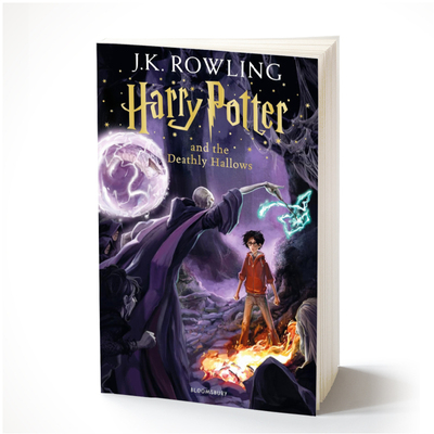 哈利波特与死亡圣器（哈利波特#7）儿童版封面平装睡前读物英文版课外阅读英语书籍小说Harry Potter and the Deathly Hallows