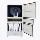 单机脉冲布袋除尘器工业环保除尘设备打磨空气过滤袋式 滤筒除尘器