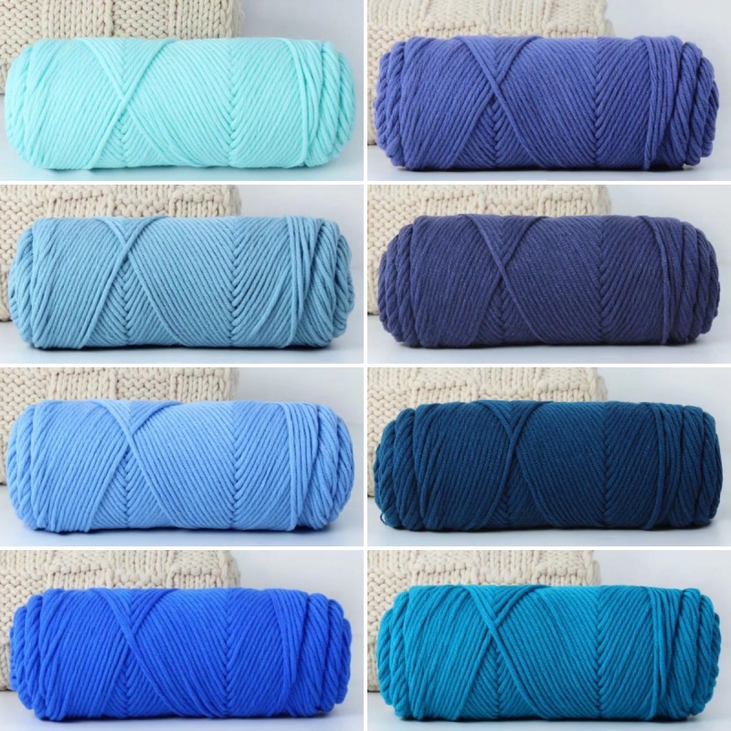 【官方正品】八股牛奶棉毛线团