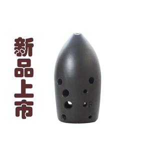 馮氏陶塤新品 10孔十孔雙腔黑陶筆筒塤珍品專業(yè)演奏級(jí)民族樂器