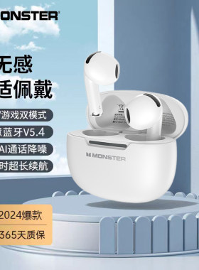 魔声半入耳式降噪无线蓝牙耳机
