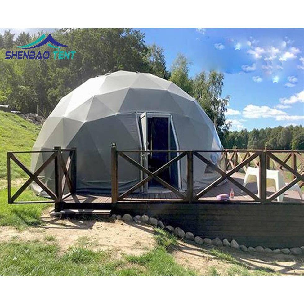旅游区圆卸顶住观宿景酒521店篷房 可星拆移动搭建空帐篷酒店