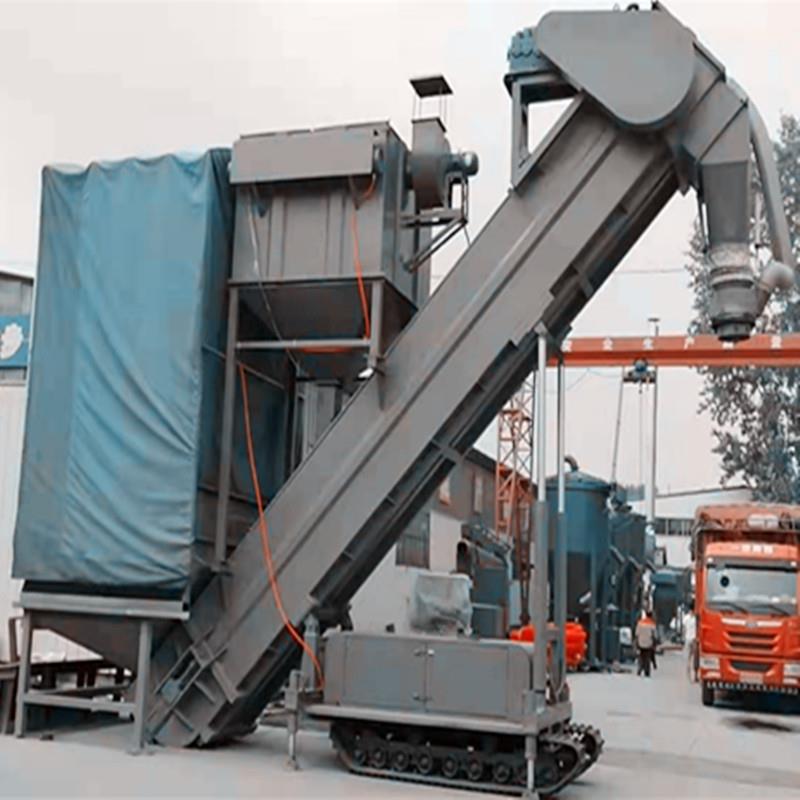 铁路货柜车灰设备 水卸粉装罐泥车动机 移式集装XC-1000箱卸灰机