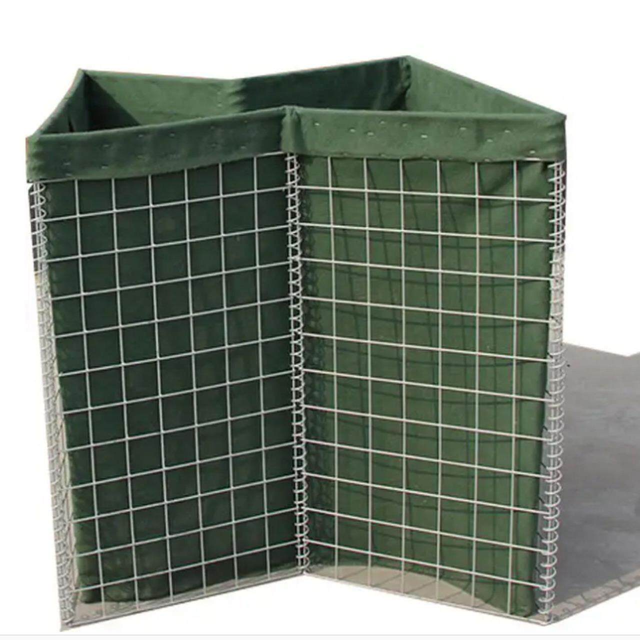 军事防爆笼屏障防爆笼镀锌折叠防爆挡土墙军事训练基地演习隔爆