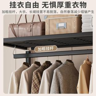 折叠简易卧衣柜家用免安装 室布衣橱小户型全架结实M51A耐用出租房