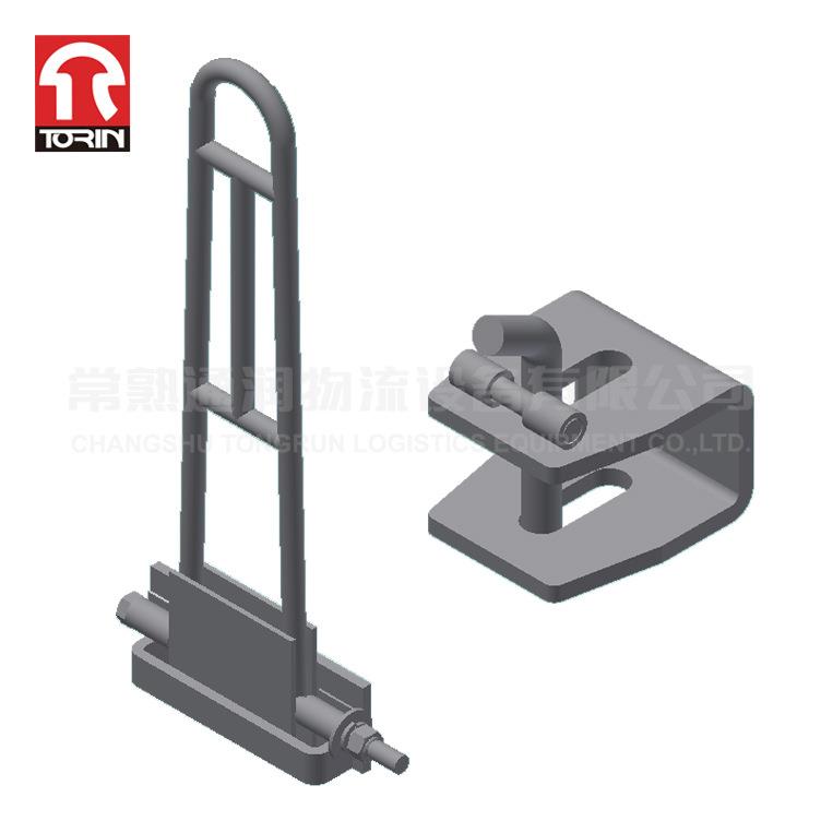 通润TG-GQ台车拖挂牵引钩装置牵引杆物流台车牵引装置拖钩牵引钩