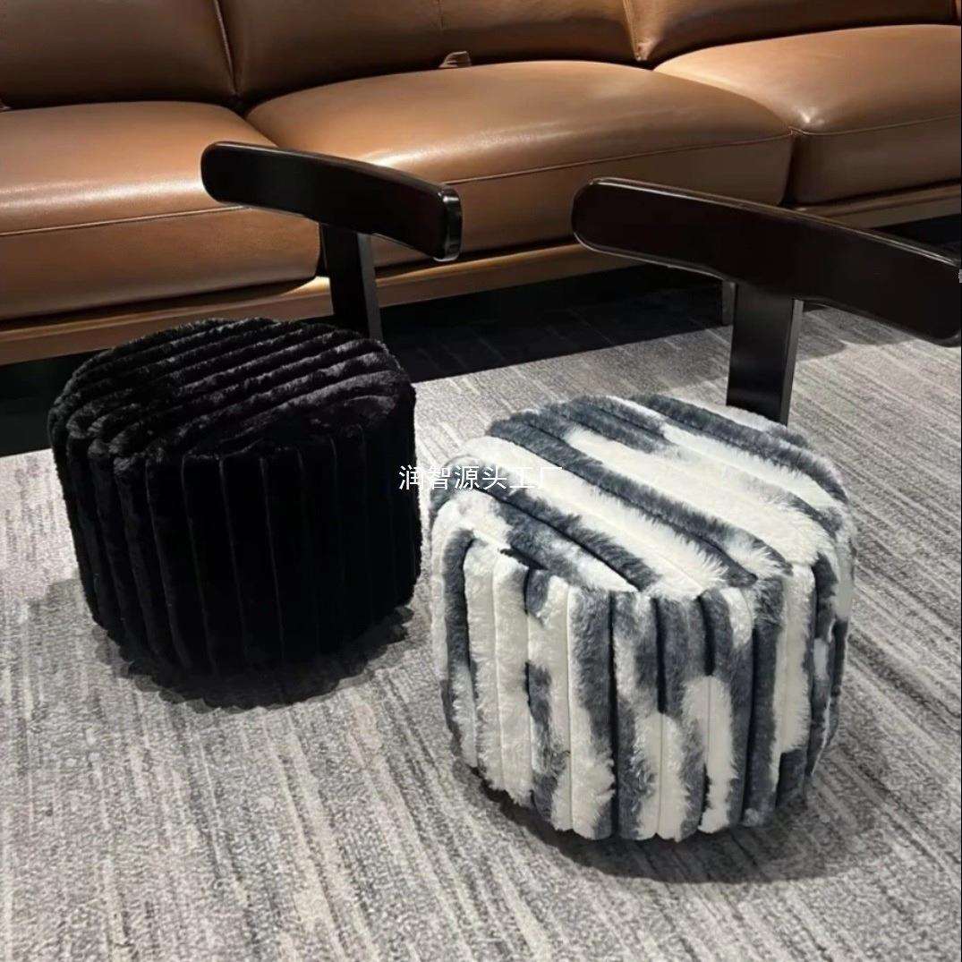 实木凳子靠背可旋转家用小凳子矮凳小椅子儿童小板凳客厅舒沙发凳