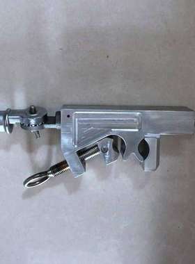 电力施工猴头接火线夹ZF011610垂直型双头锁杆线夹可调式固定夹