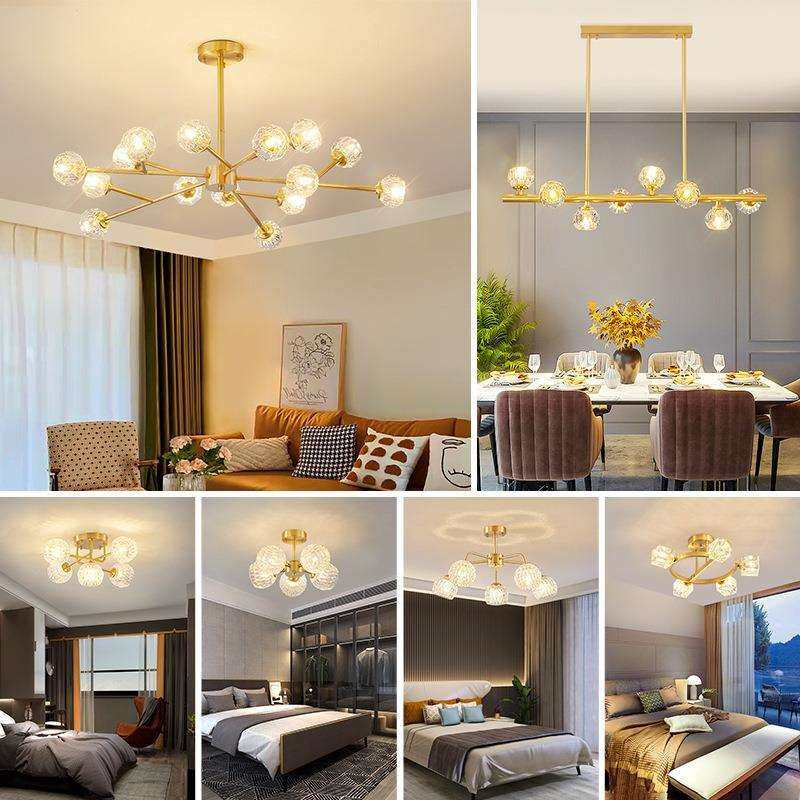 全铜灯现代简约客厅水晶吊灯全屋灯具套餐2022年新款餐厅书房卧室,标准件/零部件/工业耗材,其他机床配附件,淘宝优惠券,粉丝福利购,淘宝优惠卷