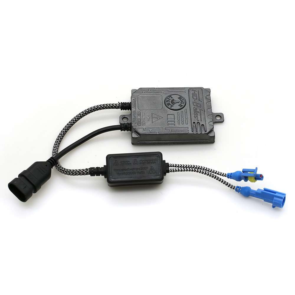 超薄汽车氙气灯改装AC氙气灯安定器HID12V55W交流通用镇流器