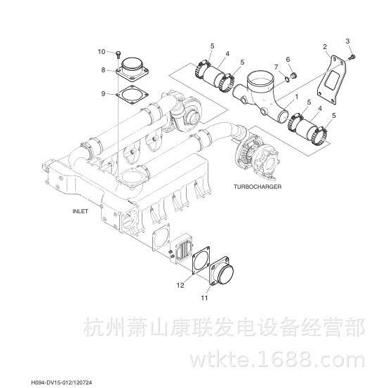 04.27199-1803橡胶软管PU158斗山