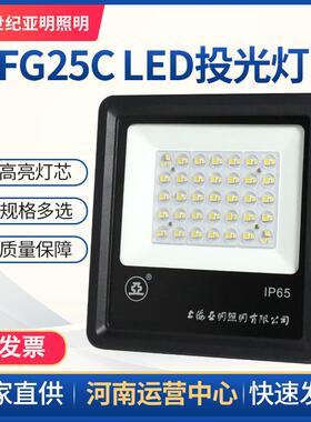亚明FG25C LED投光灯50W~500W 高亮灯广场隧道工地户外挡水泛光灯
