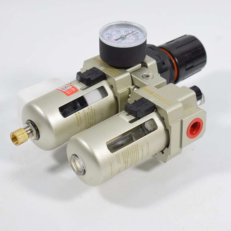 SNS神驰气动气源处理器油水分离器二联件AC2010气源处理元件