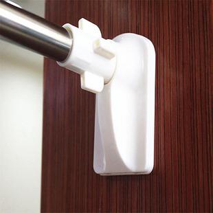 大脚不锈钢浴板室浴帘杆易可安装 厂家直供升级款 免打孔伸缩撑杆