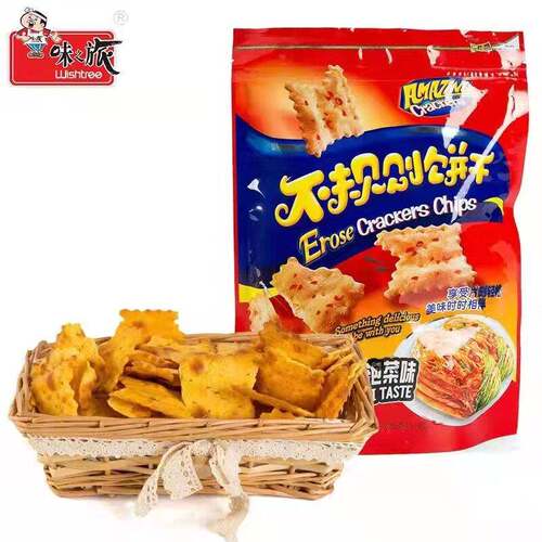 味之旅惊奇脆片饼干咸味不规则网红芝士蔬菜办公室零食小吃休食品