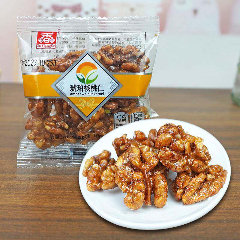 酥香阁琥珀核桃仁坚果炒货小包休闲食品零食年货26年新日期