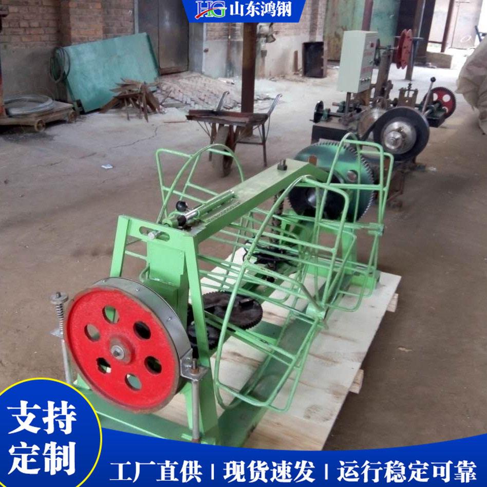 多股小区防护刺网机小型正反防爬防盗围墙刺绳机刺绳网生产厂家