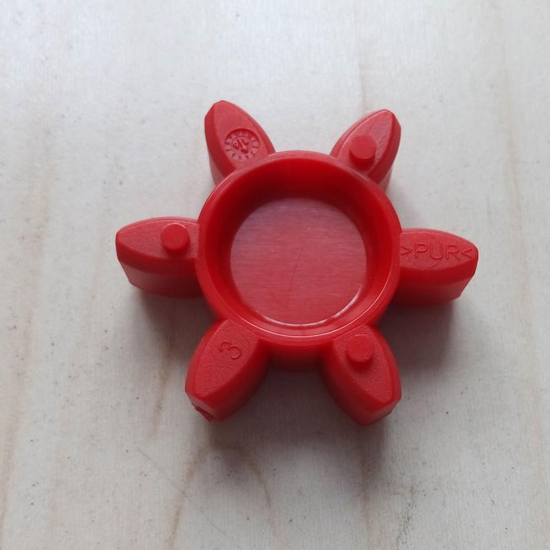 KTR ROTEX GS19弹性体外径40内径18缓冲垫6角六瓣胶块圈红色绿色