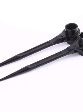 东圣英派斯电泳黑色尖尾棘轮扳手双向套筒直柄架子工两用棘轮式