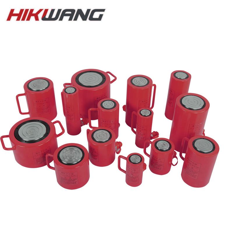 精品出口0吨5压0行程液千斤顶配手液压泵两通分3油阀动RSC-HIKWAN