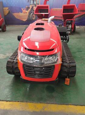 旋低大棚矮履带耕机田园管LOB理开沟机自走式柴带油履起垄机