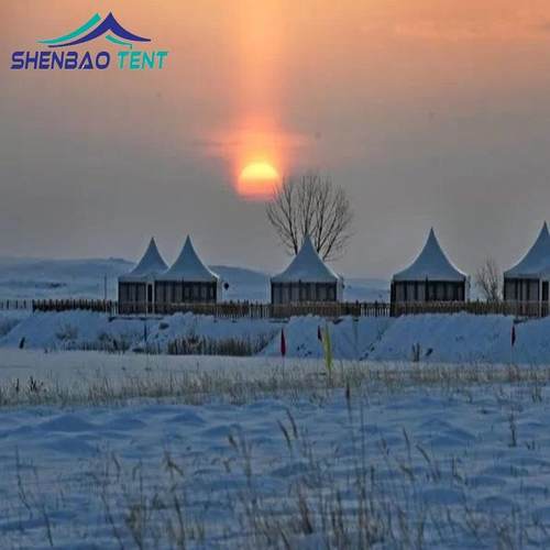 广州景申酒宝工厂出售尖顶动活篷房 区度假住宿尖顶店876帐篷