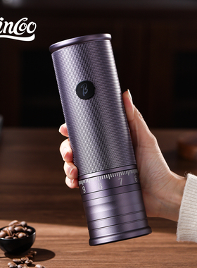 Bincoo电动磨豆机DM03便携式咖啡豆研磨器小型家用外调意式磨粉机