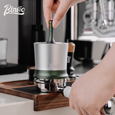 Bincoo接粉器磨豆机接粉杯磁吸58mm打散粉手冲意式咖啡配件落粉器