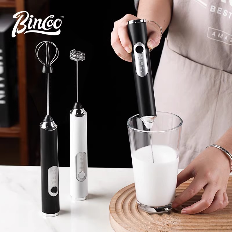 Bincoo打奶泡器电动咖啡奶泡机奶盖奶泡机器家用自动牛奶鸡蛋搅拌