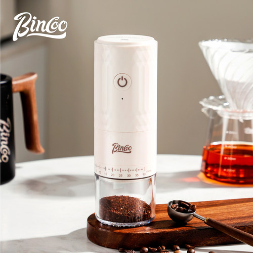 Bincoo电动磨豆机家用小型手冲意式咖啡豆研磨机便携全自动研磨器