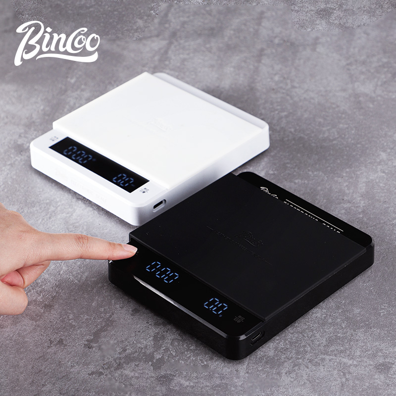 Bincoo咖啡电子秤mini小型专业手冲迷你意式专用家用智能计时充电