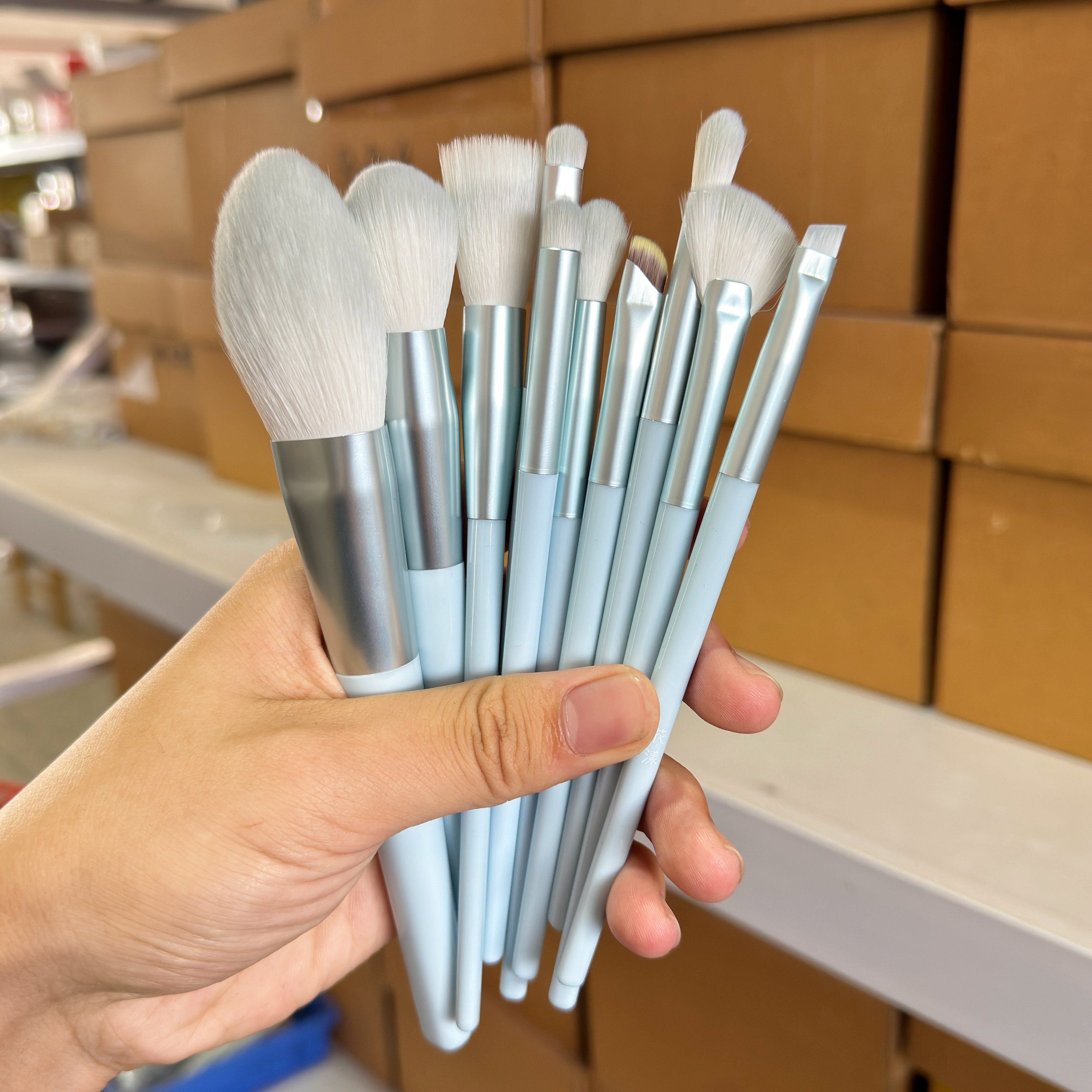 沧州10支化妆刷套刷腮红散粉眼影修容超柔软刷子新手化妆套刷