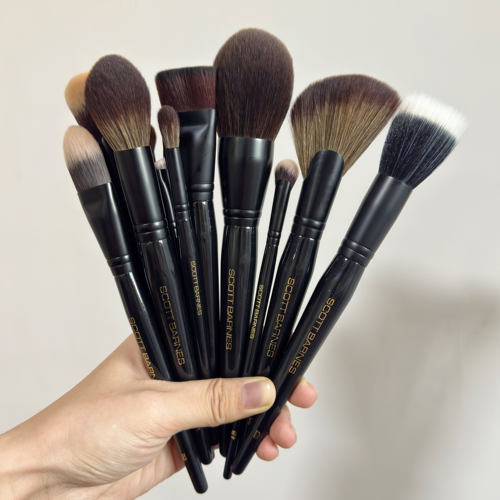 捡漏！scott Barne/化妆刷全套刷63扇形鼻影刷粉底修容腮红散粉刷