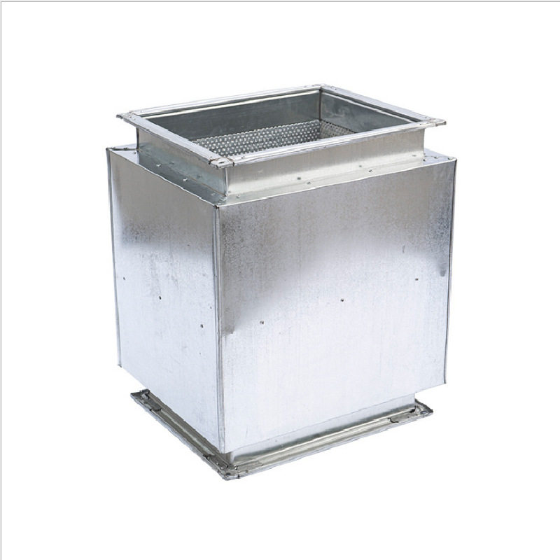 阻抗式静压箱消声器微穿孔风管消声器 风机不锈钢管静压箱消声器