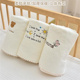 高档婴儿浴巾新生儿童牛奶绒盖毯毛毯幼儿园宝宝包巾柔软吸水洗澡