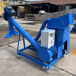 高粱四六八破碎机自型动JDT进料粮食酒曲除尘粉碎小机挤扁瓣机