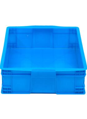 厂家直销塑料框箱工业周转塑料箱可平周盖465带-26680食品 塑胶转