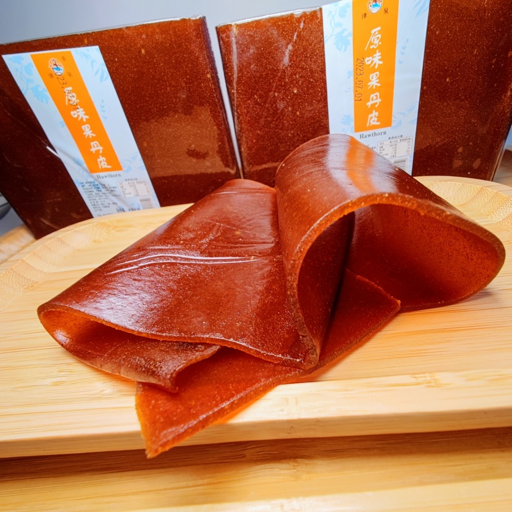 果丹皮折叠山楂皮山楂卷果糕蜜饯果脯儿时记忆大片零食劲道承德