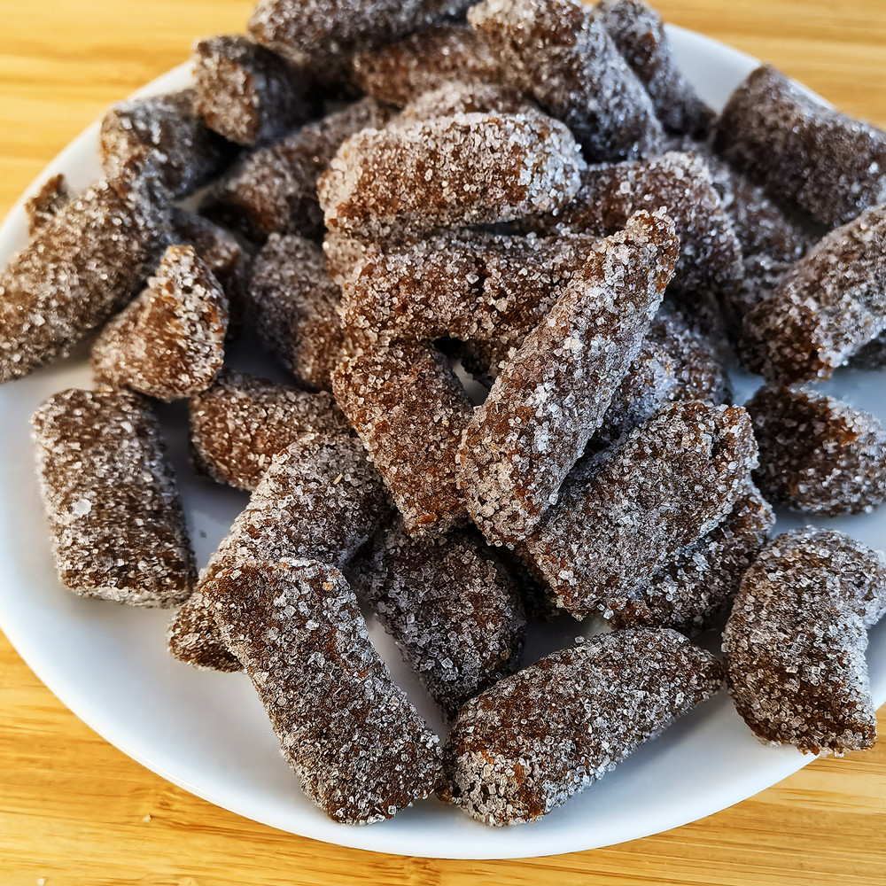 天津小吃酸甜老口味回忆童年天津传统酸么糕糖酸枣糕糖散装特时产