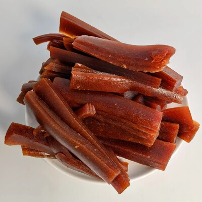 果丹皮卷片500g 山楂边角料边料下脚散装零食甜酸口承德特产劲道