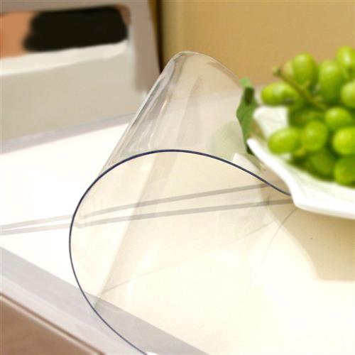 pvc茶几餐桌软玻璃桌面垫长方形透明桌布防水防烫磨砂加厚水晶板