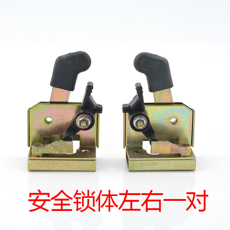 电动三轮车门锁门把手三轮电瓶车锁芯锁体篷车门拉手电筒镀款如意