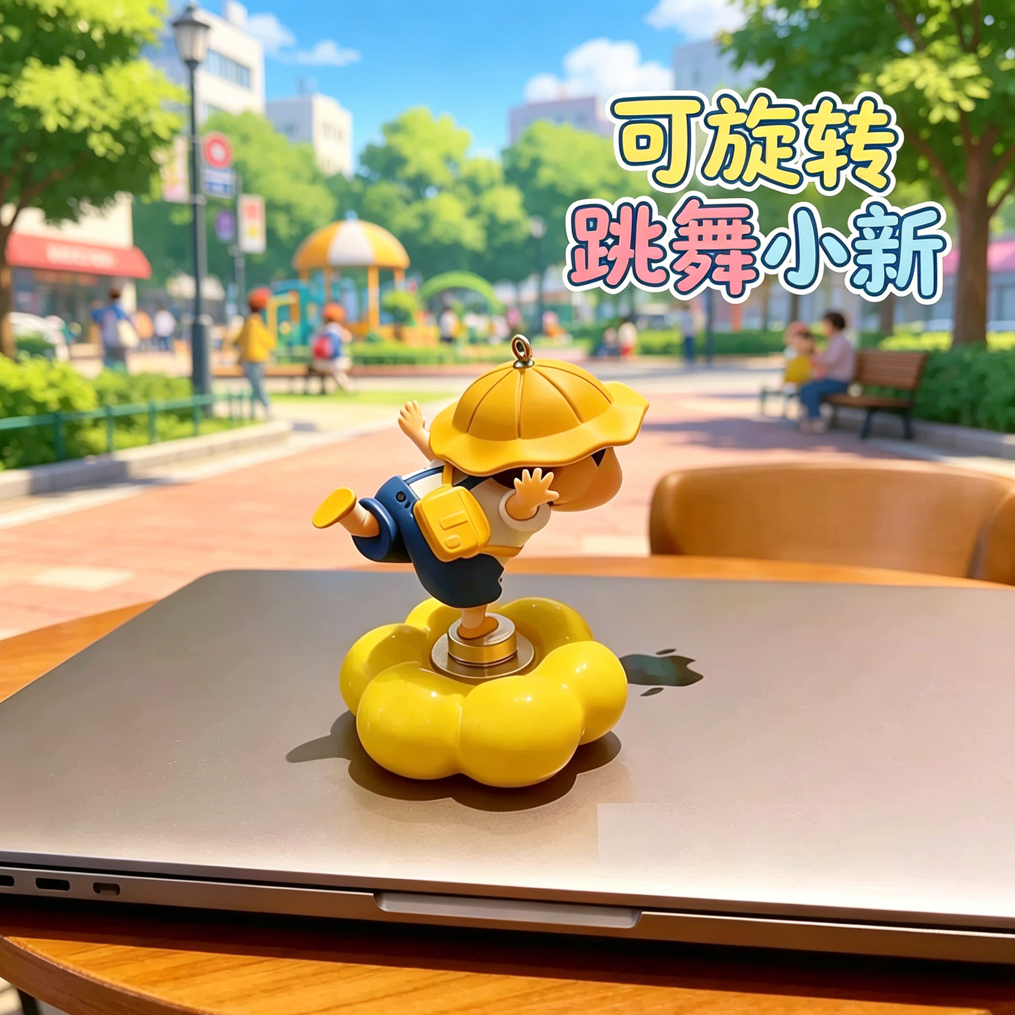 2026款可旋转蜡笔小新桌面摆件