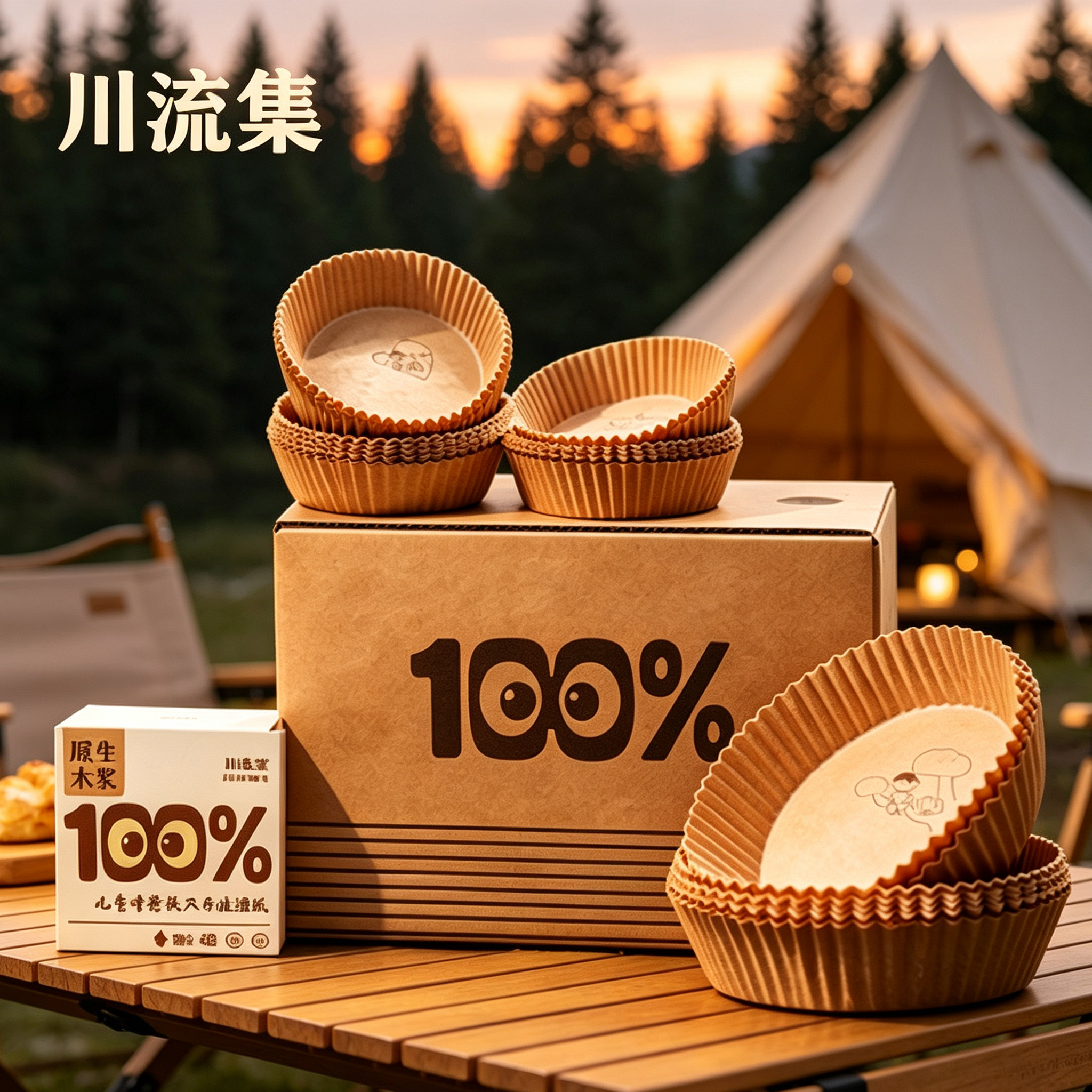 【严格控价低于控价不发货】川流集食品级硅油纸空气炸锅专用纸母