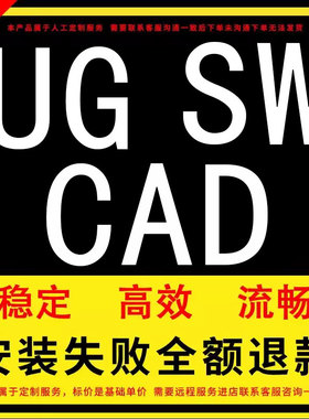 ug cad sw PM 远程安装订制服务/联系客服定价下单安装