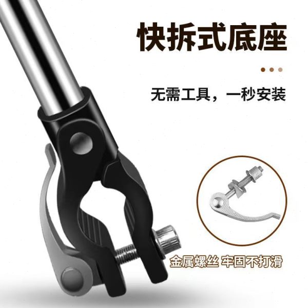 架推车双夹支架神器电动车雨伞固定伞架撑遮阳雨伞自行车电瓶车