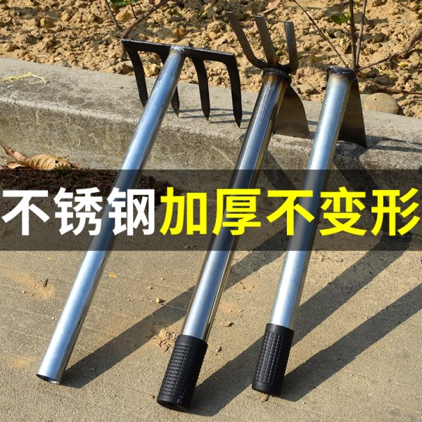 花工具花户外土园艺除草锄头种小锄家用小型菜种土小挖松农具农用